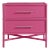 Verona Two-Drawer Nightstand in Hot Pink For Sale