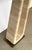 Revelation Modern Travertine About Turn Console Table For Sale - Image 4 of 5