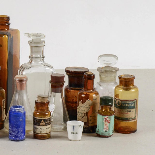 Medical Pharmacy Bottles, 20th Century, Set of 23 For Sale - Image 4 of 5