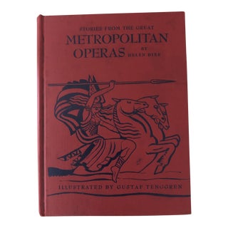 1943 Vintage "Metropolitan Operas" Book For Sale