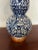 2020s Lauren Ralph Lauren Blue White Double Gourd Porcelain Lamp With Floral Motif, Pair Available For Sale - Image 5 of 10