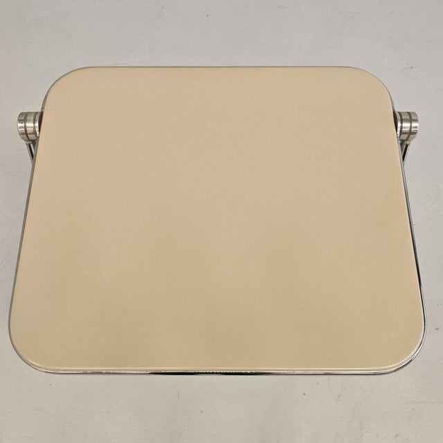 Gray Folding Desk by Platone G. Piretti for Anonima Castelli, 1970s For Sale - Image 8 of 18