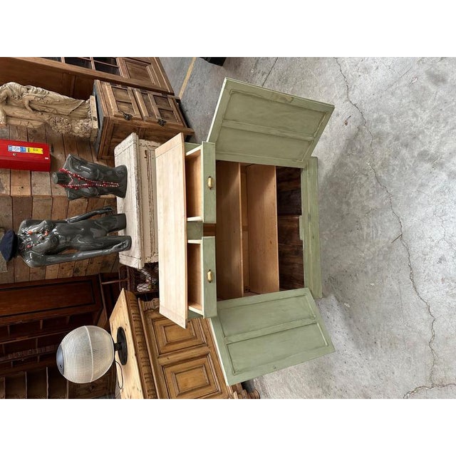 1920s Early 20th Century Distressed Sideboard For Sale - Image 5 of 10