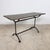 Vintage Industrial Bistro Table with Green Painted Wooden Top, 1950s For Sale - Image 13 of 13