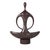 2020s Abstract Yoga Silhouette Sculpture For Sale - Image 5 of 9