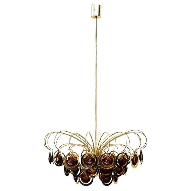 Italian Chandelier, 1960s For Sale