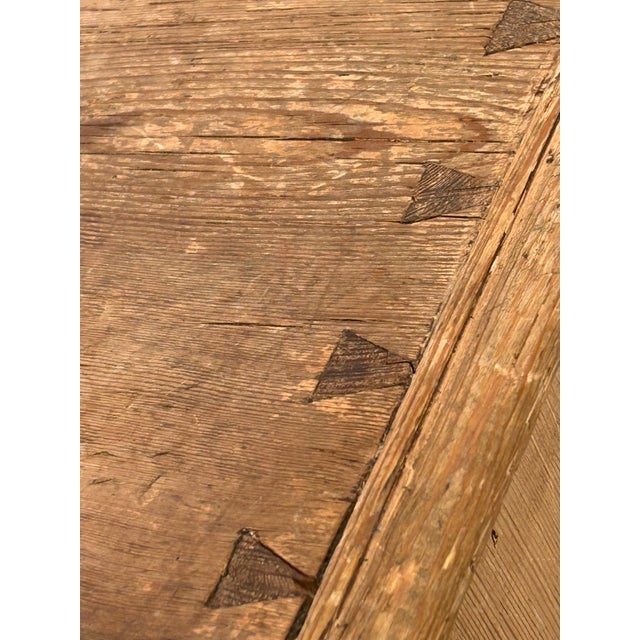 19th Century English Natural Pine Chest of Drawers For Sale - Image 9 of 17