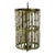 Faux Bamboo Gold Chandelier For Sale