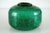 1990s Vintage Emerald Pulegoso Vase with Gold Rim by Livio Seguso for Bisazza, 1993 For Sale - Image 5 of 17