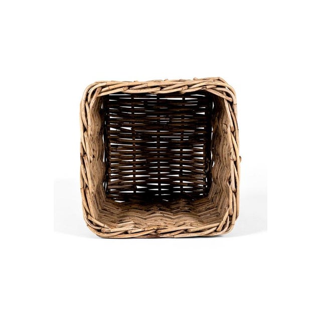Large Country House Wicker Basket For Sale - Image 3 of 9
