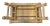 Light Yellow Vintage MCM Bamboo Folding Portable Serving Tray For Sale - Image 8 of 11