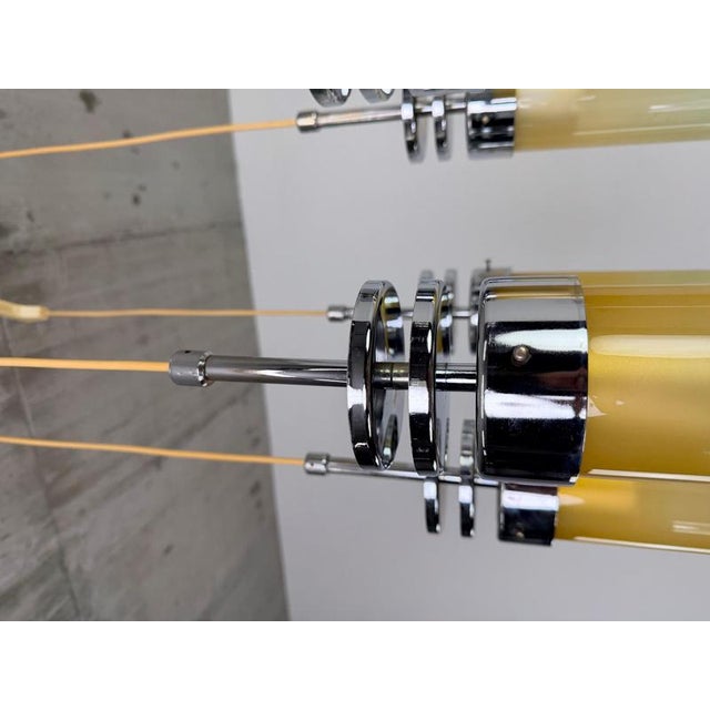 Space Age 5-Light Pendant Lamp, 1970s For Sale - Image 6 of 12