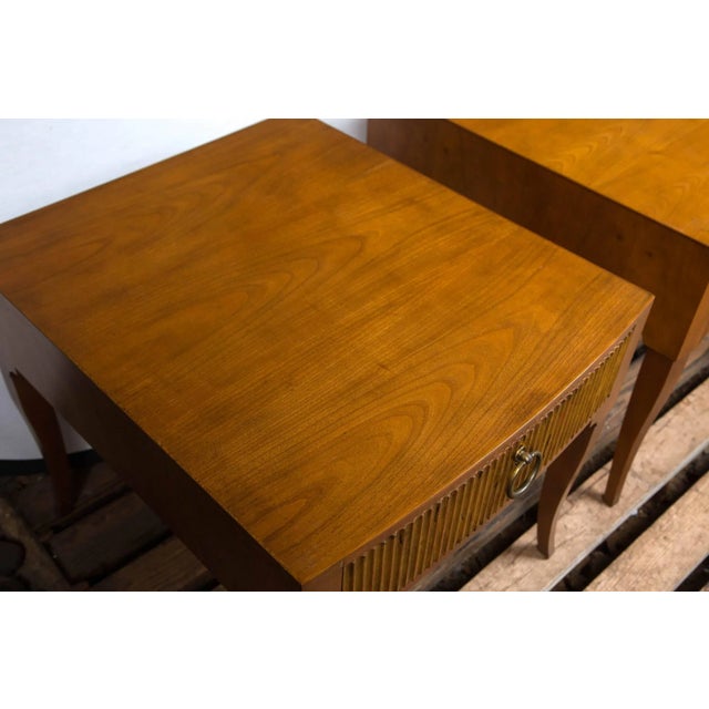 Mid-Century Modern Baker End Tables- a Pair For Sale In New York - Image 6 of 18