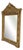 Large Ornate Gold Mirror, 1980s For Sale
