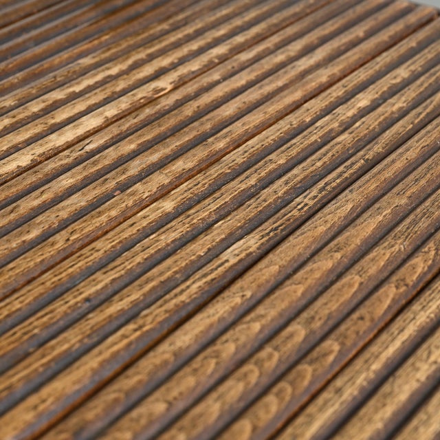 Dark-Stained Beech Chairs by René Gabriel, 1943, Set of 2 For Sale - Image 9 of 12