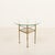 1970s Mid-Century Italian Glass and Brass Table in the style of Gio Ponti, 1970s For Sale - Image 5 of 12