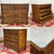 Napoleon III chest of drawers in mahogany, oak and white marble top, late 19th century - W=121cm D=51cm H=96cm