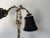 1960s Italian Hollywood Regency Gilt Tole and Porcelain Flowers Desk Lamp/ Sold For Sale - Image 11 of 12