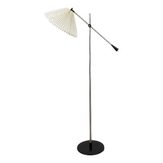 Danish Model 323 Floor Lamp by Christian Hvidt for Le Klint, 1970s For Sale