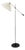Danish Model 323 Floor Lamp by Christian Hvidt for Le Klint, 1970s For Sale