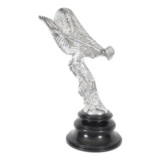 Mid-Century Rolls Royce Spirit of Ecstasy Sculpture For Sale