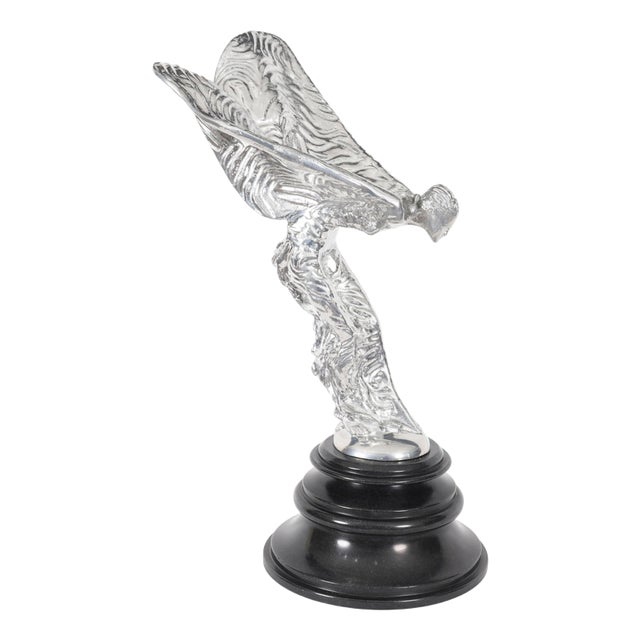 Mid-Century Rolls Royce Spirit of Ecstasy Sculpture For Sale
