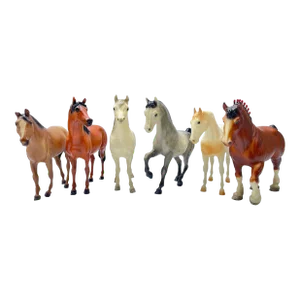 Set of Six Large Vintage Breyer Horses