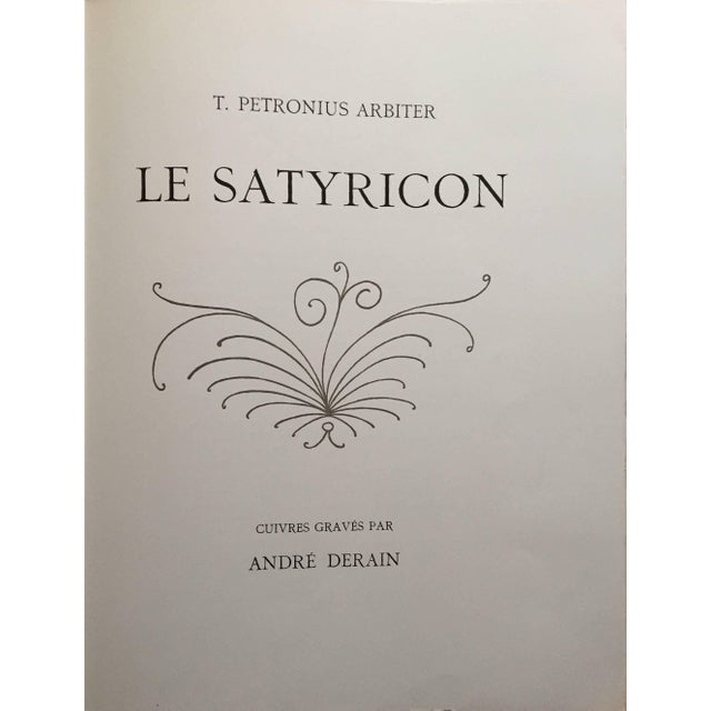 Contemporary André Derain, Etching from Le Satyricon For Sale - Image 3 of 4