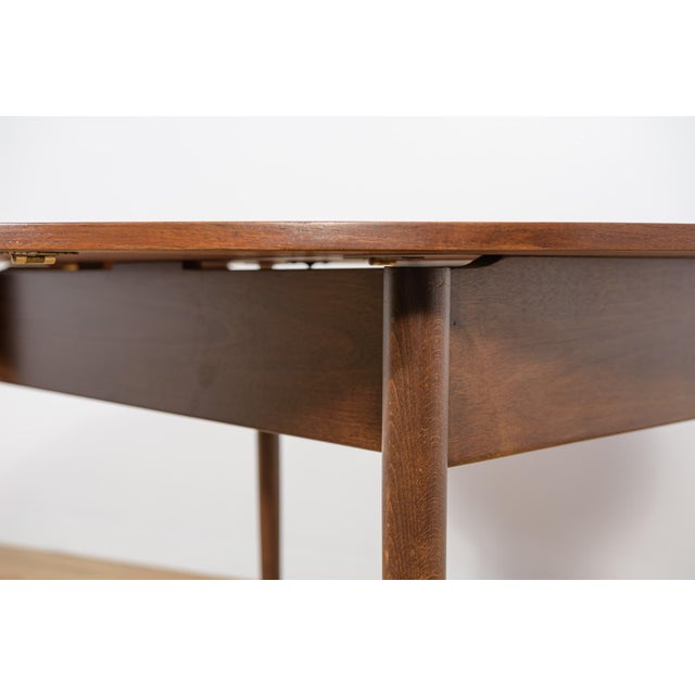 Mid-Century Modern English Teak Drop-Leaf Dining Table, 1960s For Sale - Image 15 of 17