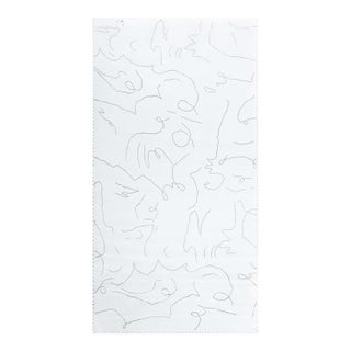 Contemporary Cocteau Hand Knotted Silk Rug by Doris Leslie Blau For Sale