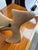 1950s 1950s Dove Wood Table Lamp in the Style of Heifetz Lighting For Sale - Image 5 of 7