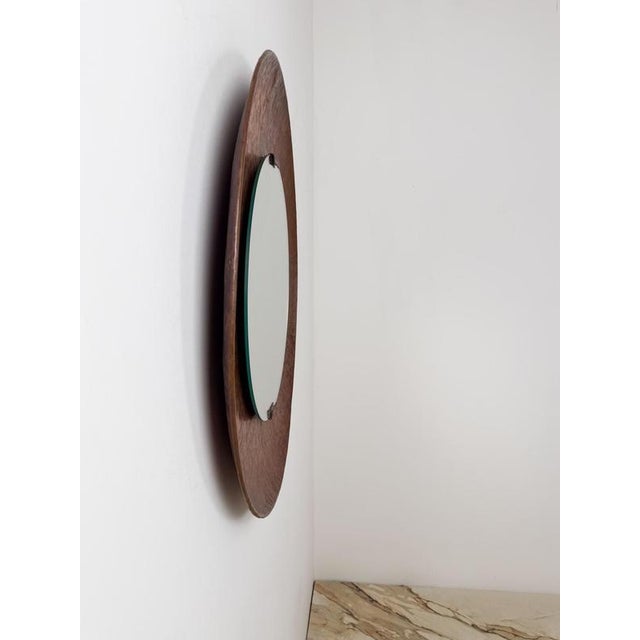 Mid-Century Modern Italian Sculptural Copper Mirror by Angelo Bragali, 1950s For Sale - Image 14 of 18