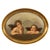 Tan Genuine Antique KPM Berlin Porcelain Hand Painted Raphael's Angels Putti 1890 For Sale - Image 8 of 10
