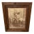1940s R. Hendrickson Sepia Print Nude Vintage Woman Sitting With Back to Camera For Sale