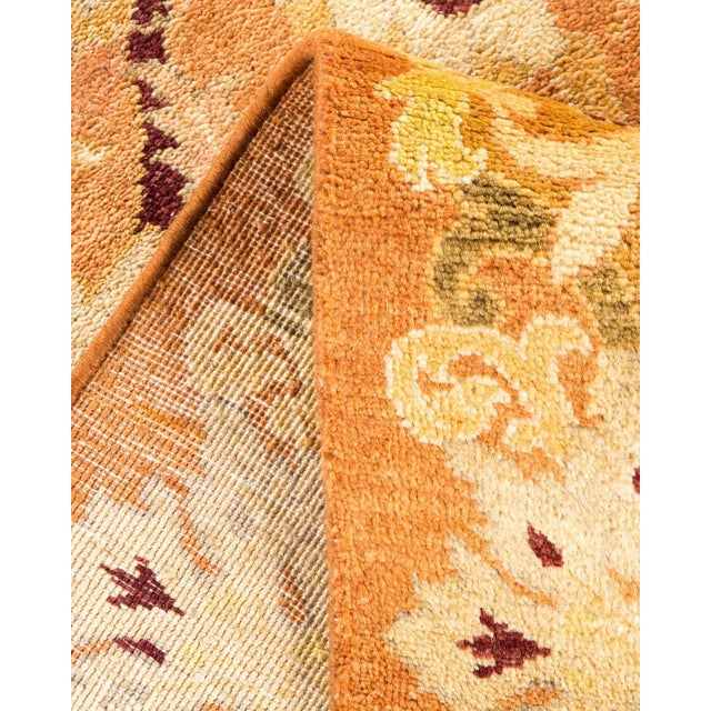 Vintage Traditional Hand Knotted Wool Area Rug, Bronze - 6'2" X 9'5" For Sale In New York - Image 6 of 9