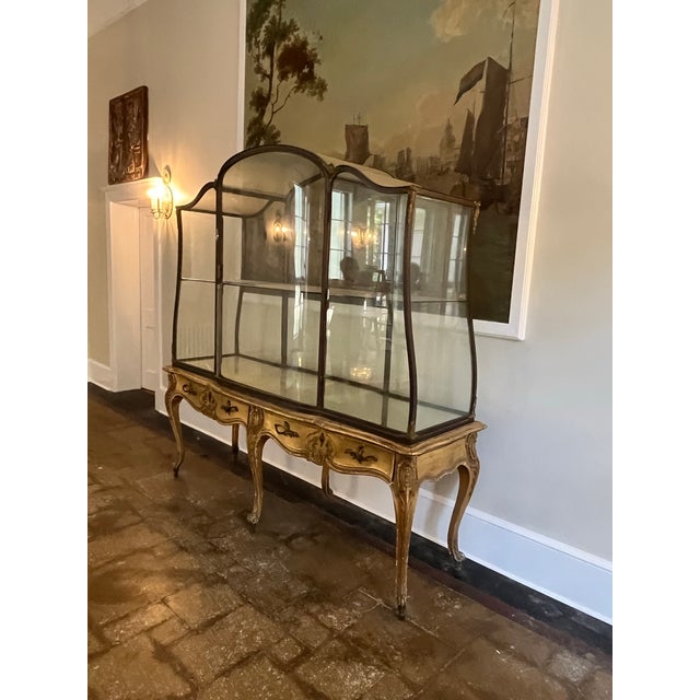 French Late 19th Century French Bronze Display Case For Sale - Image 3 of 12