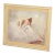 Rino Viana Framed Oil Painting Seated Ballerina Figure Study For Sale