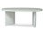 Finished in a high gloss, white lacquer with one pull out drawer Materials: Composite Materials A part of the Cadence...