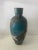 1980s 1980s Signed Ken Jensen Raku Style Ceramic Vase For Sale - Image 5 of 10