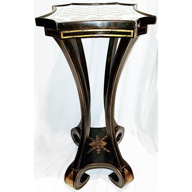 1990s John Richard Chessboard Side Table For Sale In West Palm - Image 6 of 7