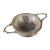 Antique English Silverplate Tea or Lemon Strainer With Twig Handles For Sale