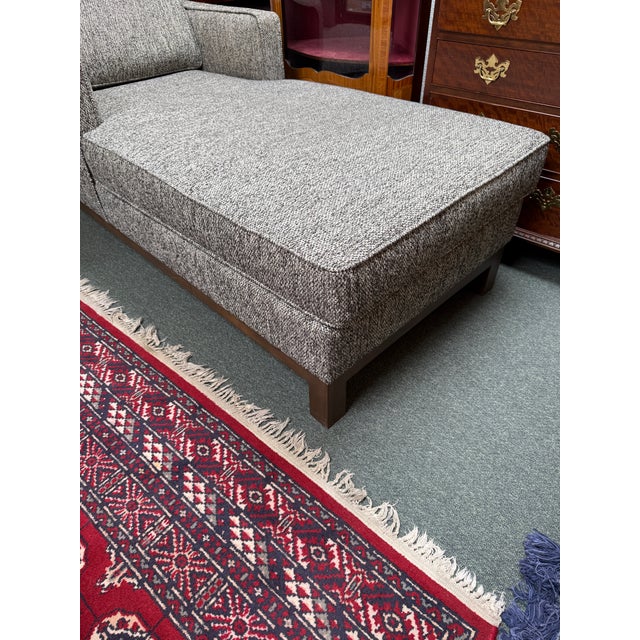 C & L Design Contemporary Chaise Lounge For Sale - Image 10 of 12
