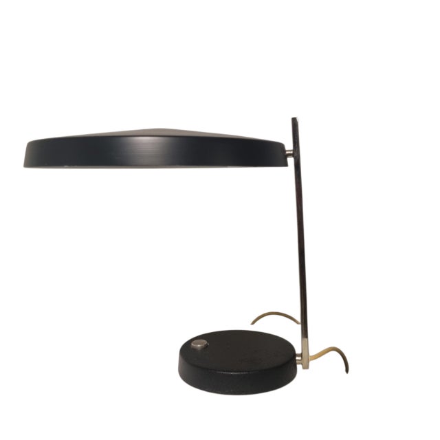 Mid-Century Modern Oslo Table Lamp by Heinz Pfaender for Hillebrand Lighting, 1950s For Sale - Image 3 of 12