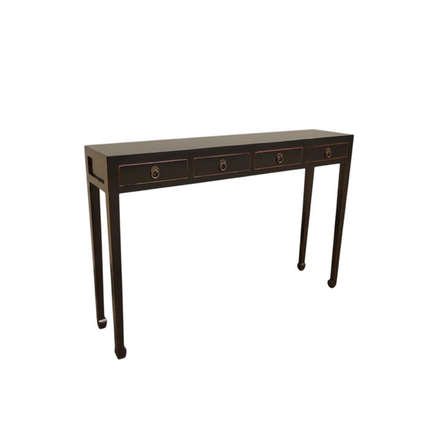 Item No.: CS2653 Overall Dimension: 47.6”W, 10.6”D, 32.3”H Circa: Vintage Material: Elm Origin: China