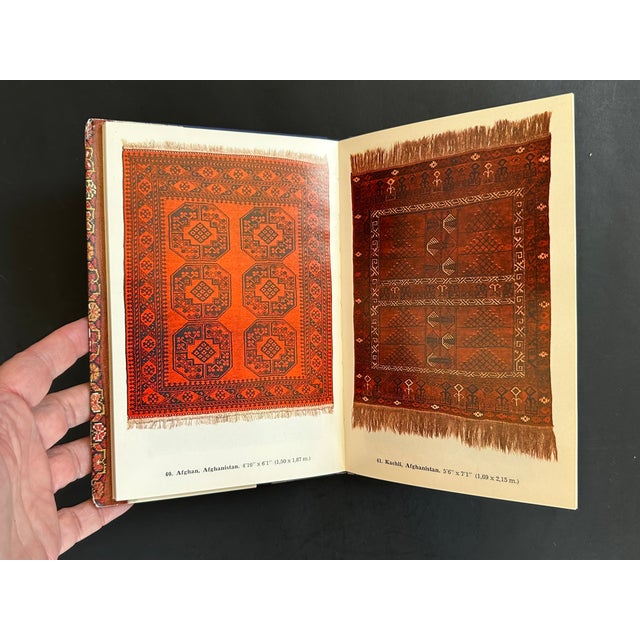 Brick Red Oriental Rugs in Colour Textile Design Book For Sale - Image 8 of 12