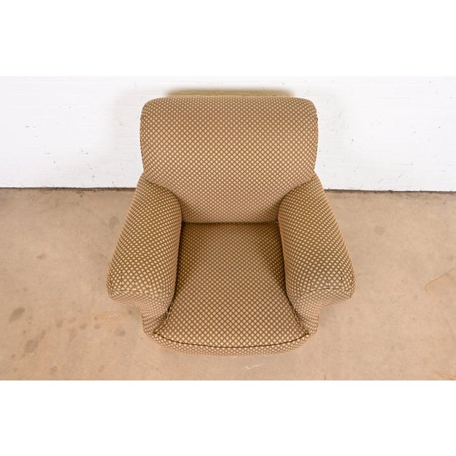 Baker Furniture Contemporary Upholstered Lounge Chair For Sale In South Bend - Image 6 of 13