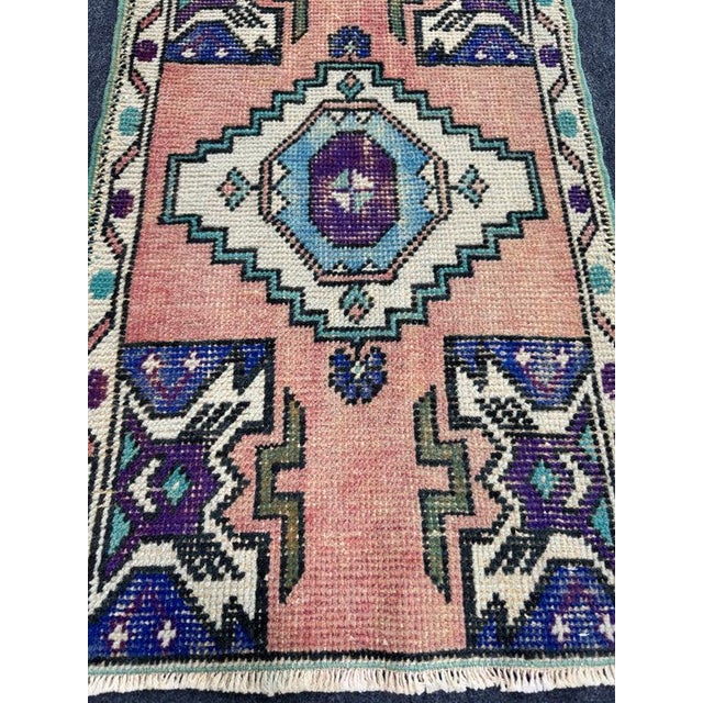 Contemporary Turkish Yastik Rug 1'9" x 2'10" For Sale - Image 3 of 5