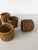 Early 21st Century Asian Woven Round Rattan Napkin Holders - Set of 6 For Sale - Image 5 of 6