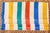 Mid 20th Century Mid-Century Modern French Striped Tea Towel Napkins - Set of 6 For Sale - Image 9 of 10