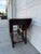 Jacobean Vintage Jacobean Style Mahogany Gateleg Drop-Leaf Dining Table With Turned Stretcher Base For Sale - Image 3 of 12